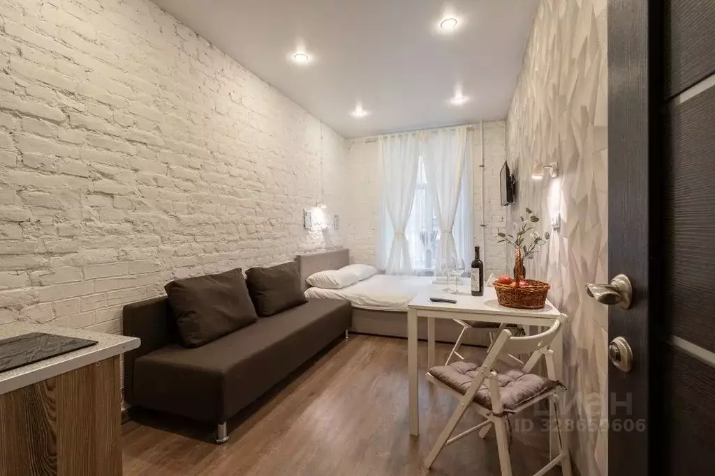 Студия Санкт-Петербург Казанская ул., 33/5 (22.0 м) - Фото 1