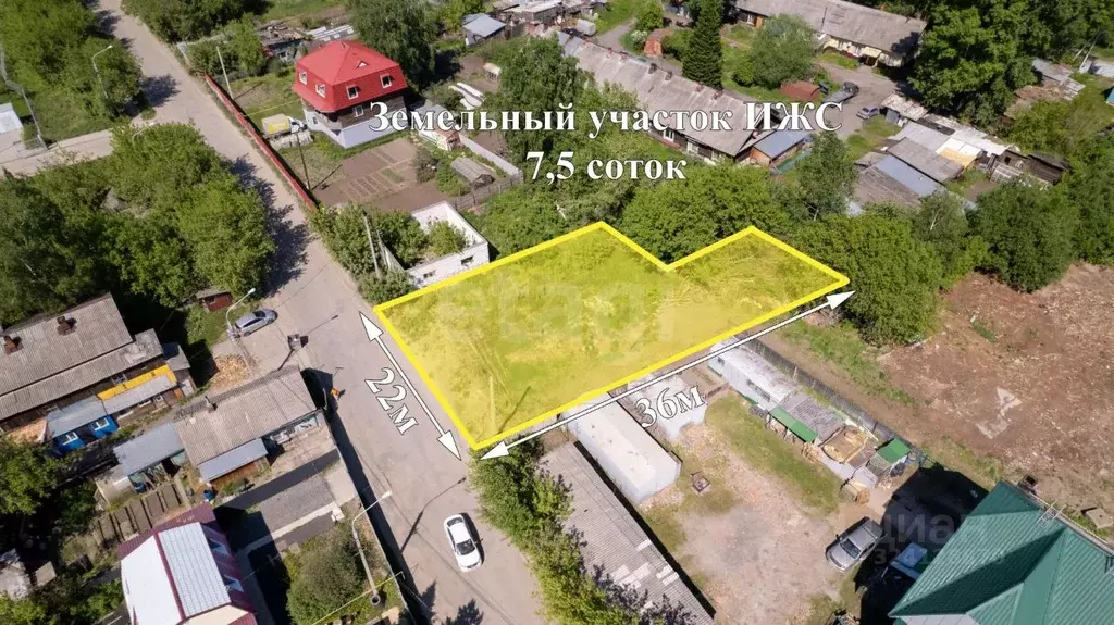 Участок в Томская область, Томск Черемошники мкр, ул. Нижне-Луговая ... - Фото 1