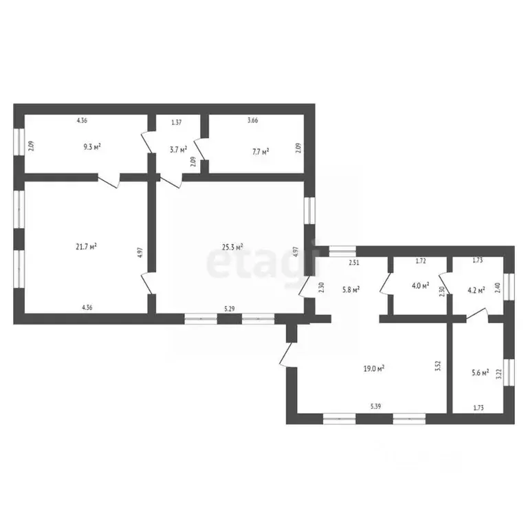 Дом в Крым, Черноморский район, с. Кировское ул. Кухтина, 3 (122 м) - Фото 2