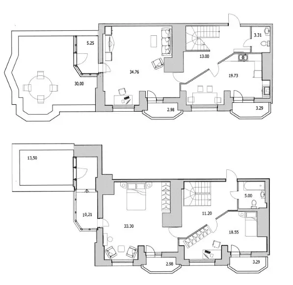 3-комнатная квартира: Санкт-Петербург, улица Кустодиева, 7к1 (185.4 м) - Фото 0