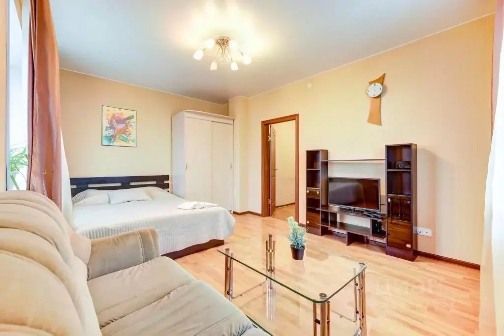 Комната Санкт-Петербург ул. Ленсовета, 43 (10.0 м) - Фото 1