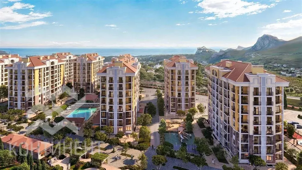 1-к кв. Крым, Судак Италика жилой комплекс (48.5 м) - Фото 2