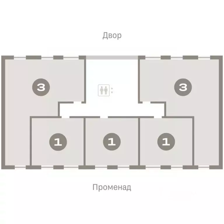3-к кв. Омская область, Омск  (85.16 м) - Фото 2
