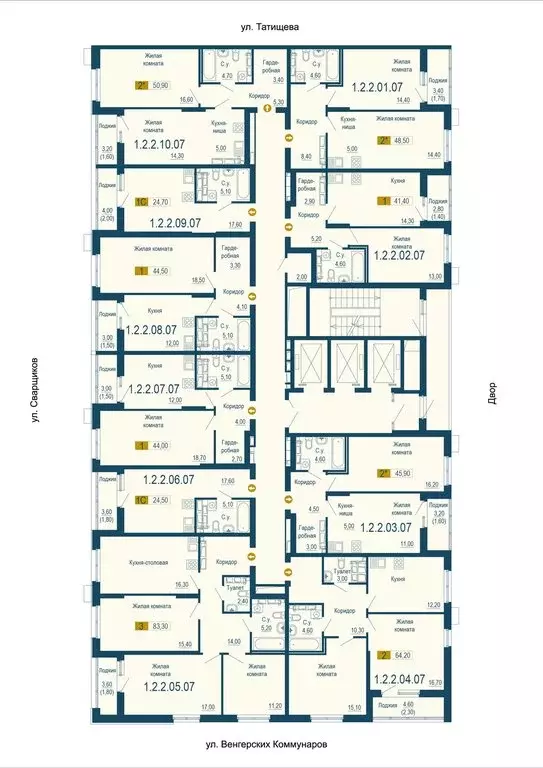 Квартира-студия: Екатеринбург, улица Татищева, 105 (24.5 м) - Фото 0