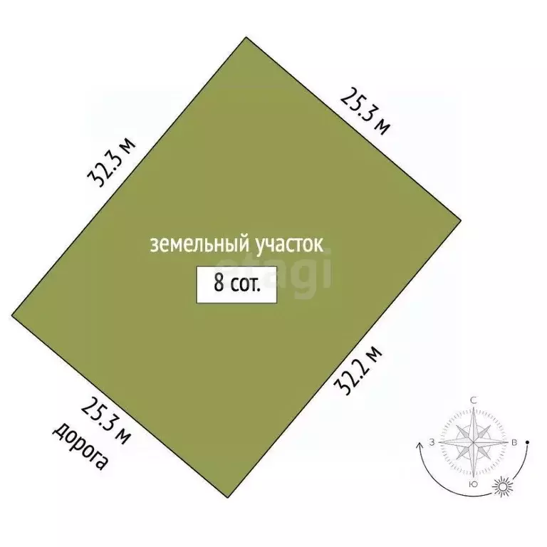 Участок в Башкортостан, Стерлитамакский район, Отрадовский сельсовет, ... - Фото 1