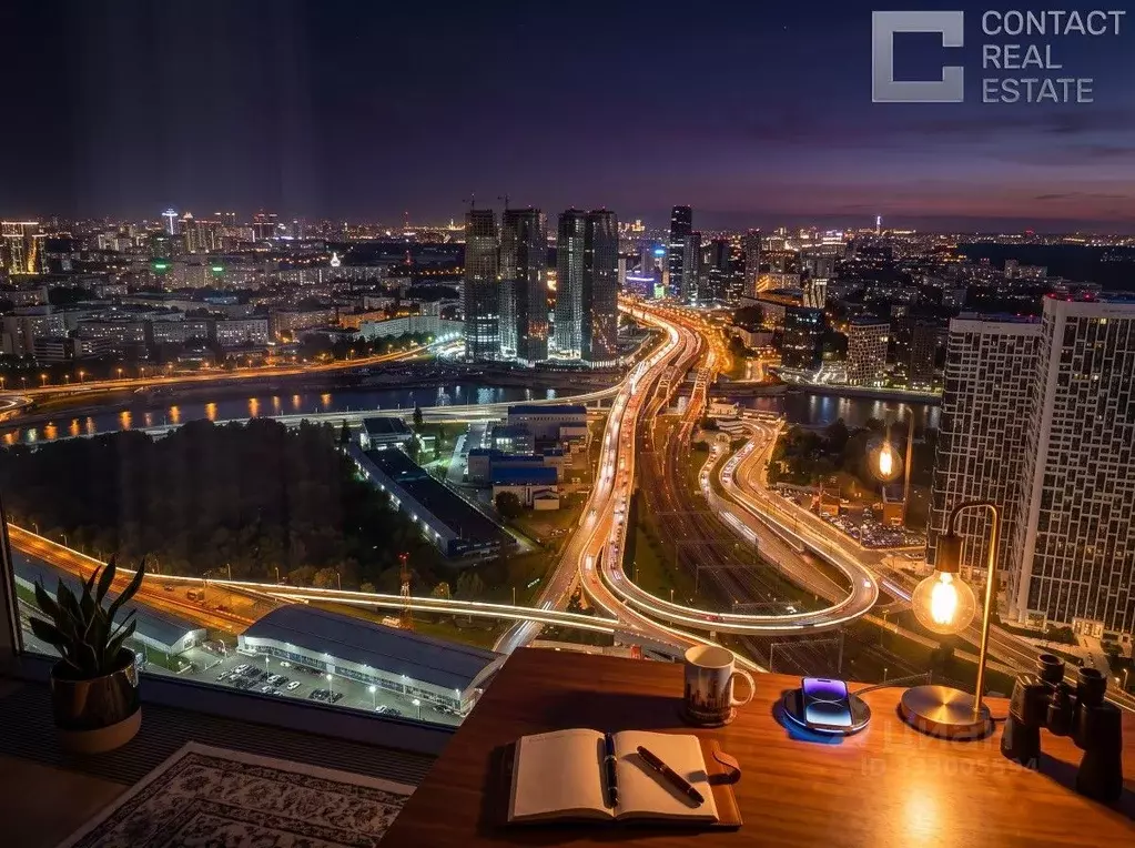 2-к кв. Москва 1-й Красногвардейский проезд, 22с1 (65.5 м) - Фото 1