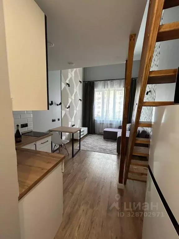 Студия Москва ул. Генерала Кузнецова, 20 (30.0 м) - Фото 2