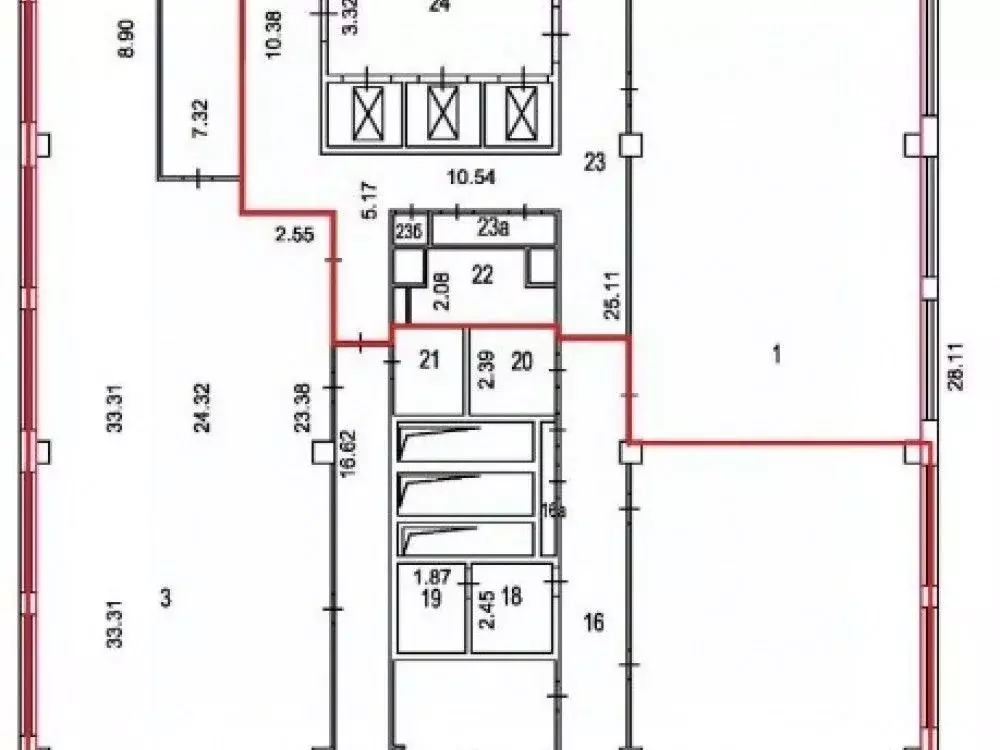Офис в Москва ул. Кулакова, 20С1а (479 м) - Фото 1