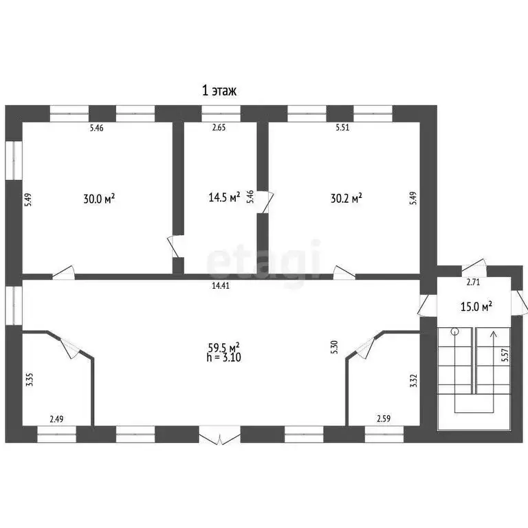 Помещение свободного назначения (496.4 м) - Фото 1