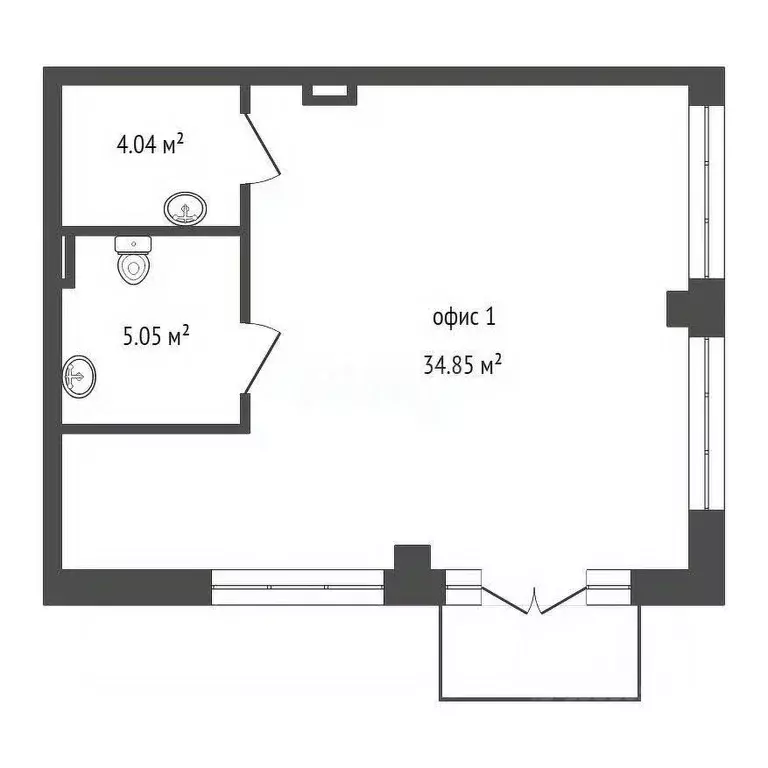 Помещение свободного назначения в Красноярский край, Красноярск ... - Фото 2