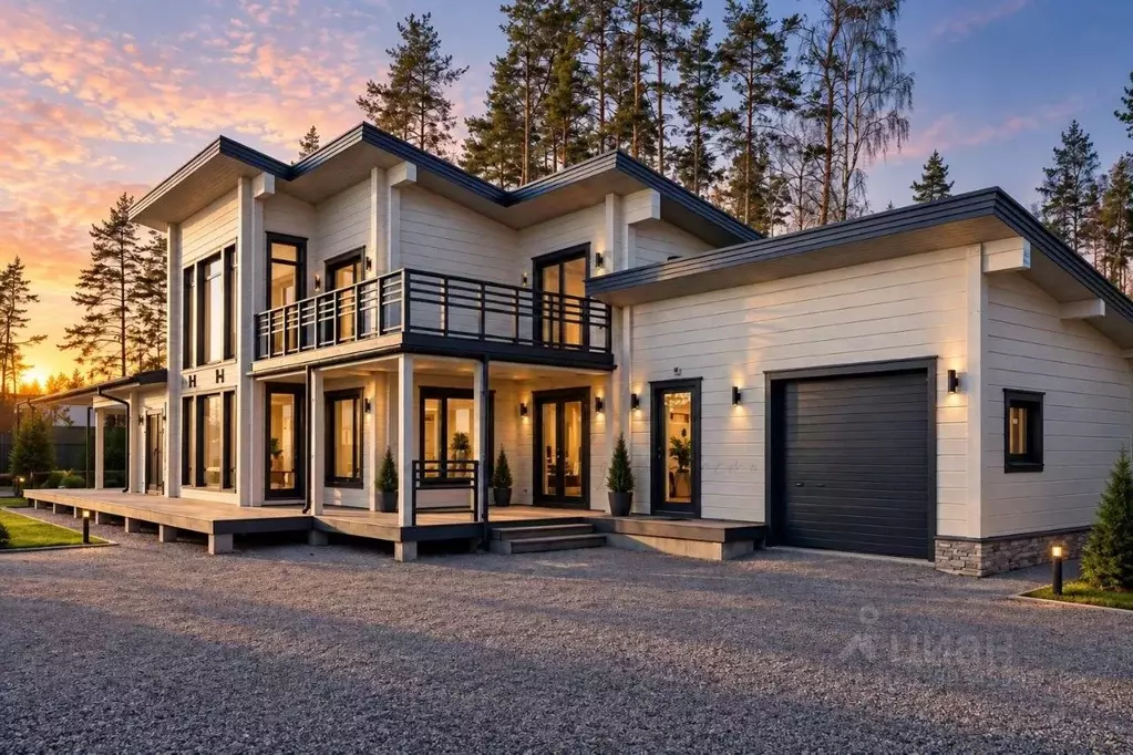 Дом в Ленинградская область, Выборгский район, Полянское с/пос, пос. ... - Фото 1