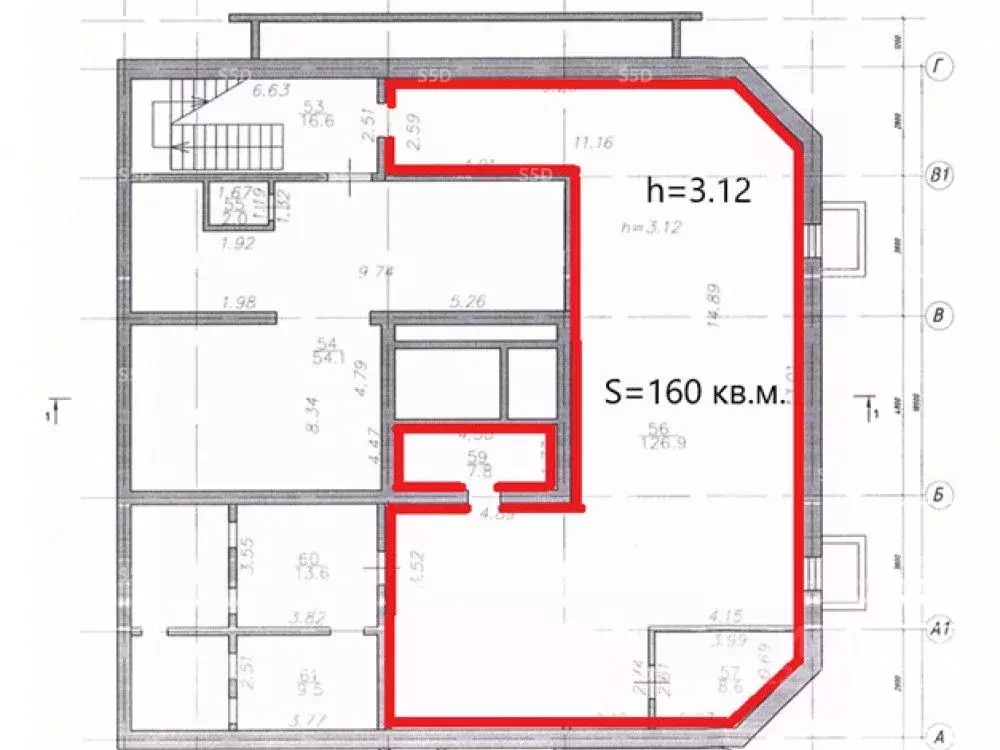Помещение свободного назначения в Московская область, Красногорск ул. ... - Фото 2