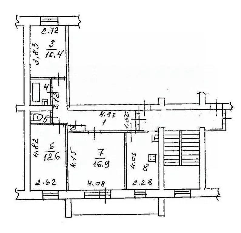 3-к кв. Иркутская область, Иркутск ул. 30-й Иркутской Дивизии, 51 ... - Фото 1