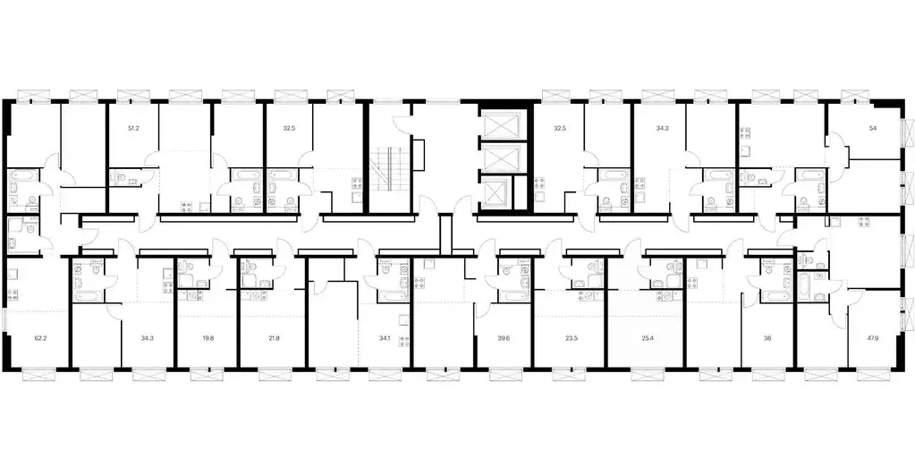 1-к кв. Москва Кольская 8 жилой комплекс, 2.1 (34.3 м) - Фото 1