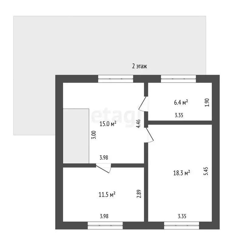 Дом в муниципальный округ Омский район, деревня Давыдовка, Звёздная ... - Фото 2