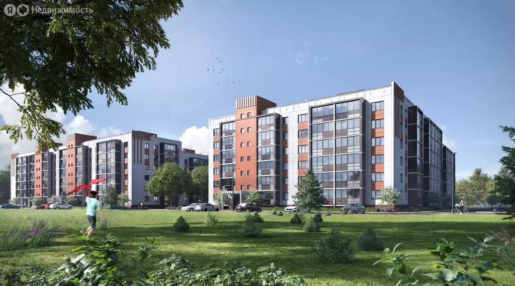 3-комнатная квартира: посёлок Западный, Лазурная улица, 2 (72.7 м) - Фото 1