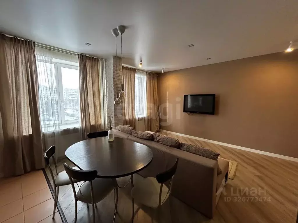 3-к кв. Татарстан, Казань ул. Фатыха Амирхана, 12Д (84.0 м) - Фото 1