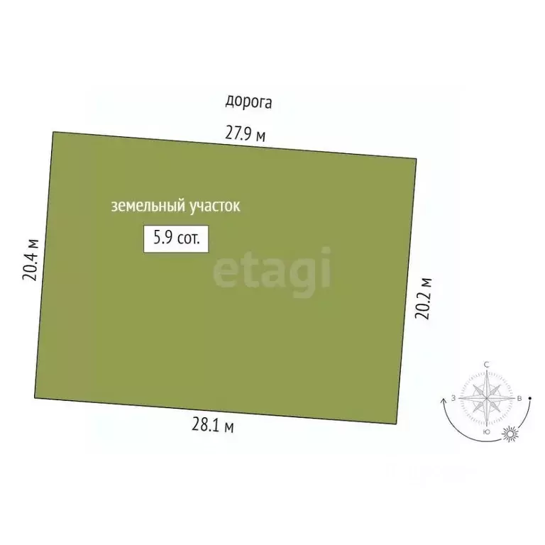 Участок в Ростовская область, Аксайский район, Щепкинское с/пос, пос. ... - Фото 2