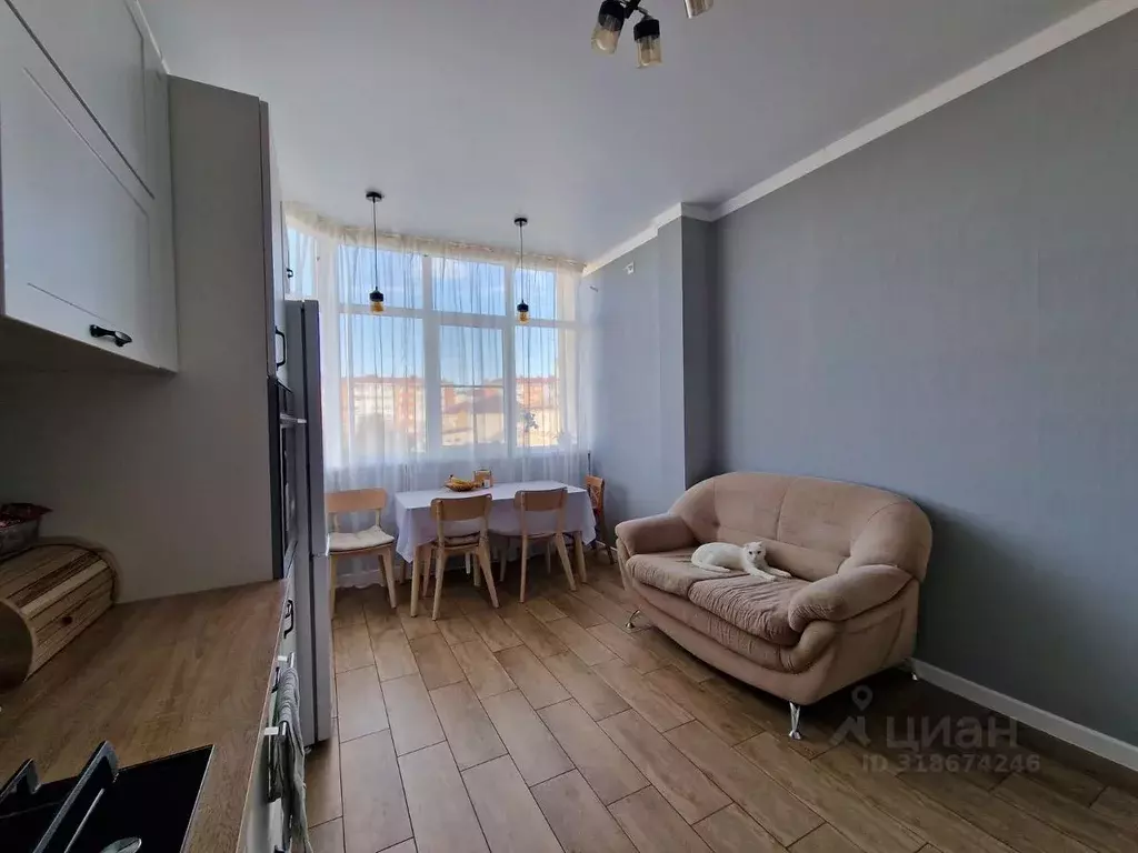 3-к кв. Краснодарский край, Темрюк ул. Анджиевского, 55Ак7 (74.3 м) - Фото 1