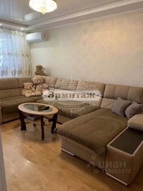 3-к кв. Курганская область, Курган Сибирская ул., 19 (62.9 м) - Фото 1