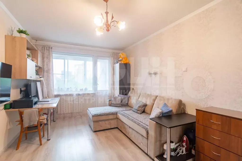 1-к. квартира, 38,1 м, 6/9 эт. - Фото 1