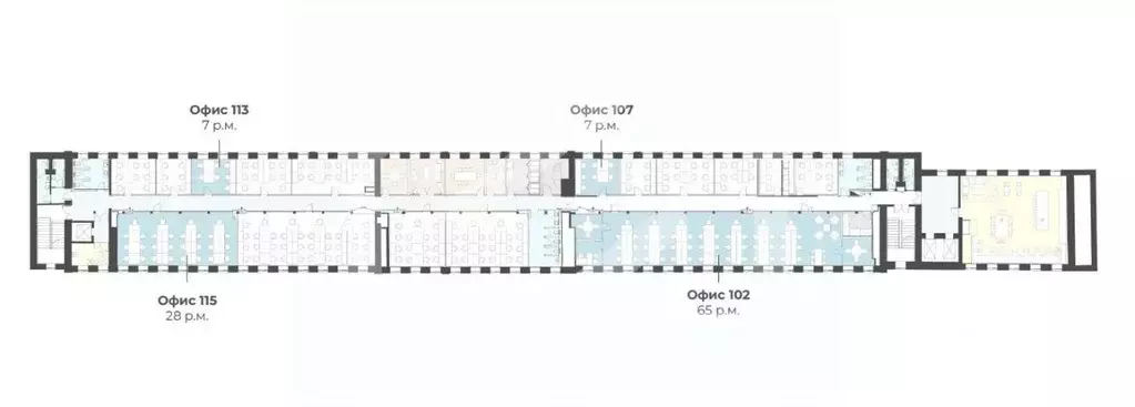 Офис в Москва ул. Тимура Фрунзе, 11С13 (140 м) - Фото 2
