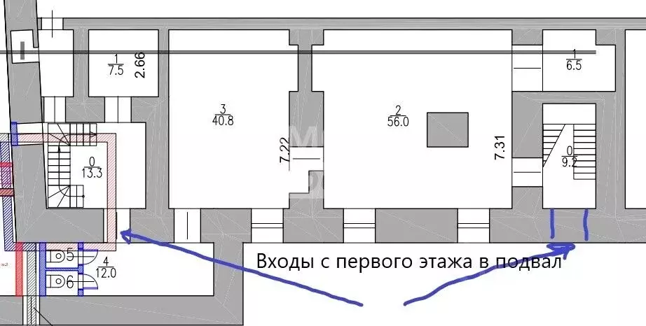 Склад в Москва Страстной бул., 4 (136 м) - Фото 2