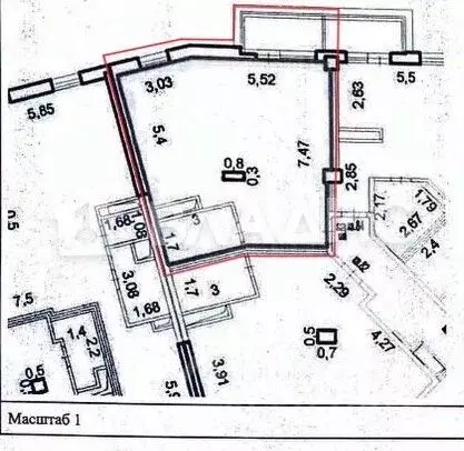 2-к кв. Коми, Сыктывкар ул. Мира, 22/1 (54.9 м) - Фото 1