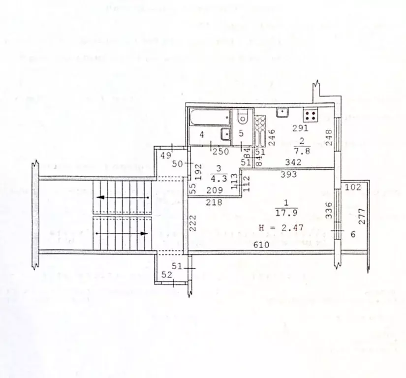 1-комнатная квартира: посёлок Садовый, Верстовая улица, 8 (33.8 м) - Фото 1