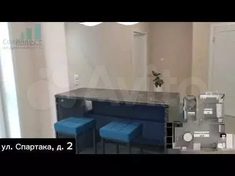 1-к. квартира, 44,5 м, 12/12 эт. - Фото 1