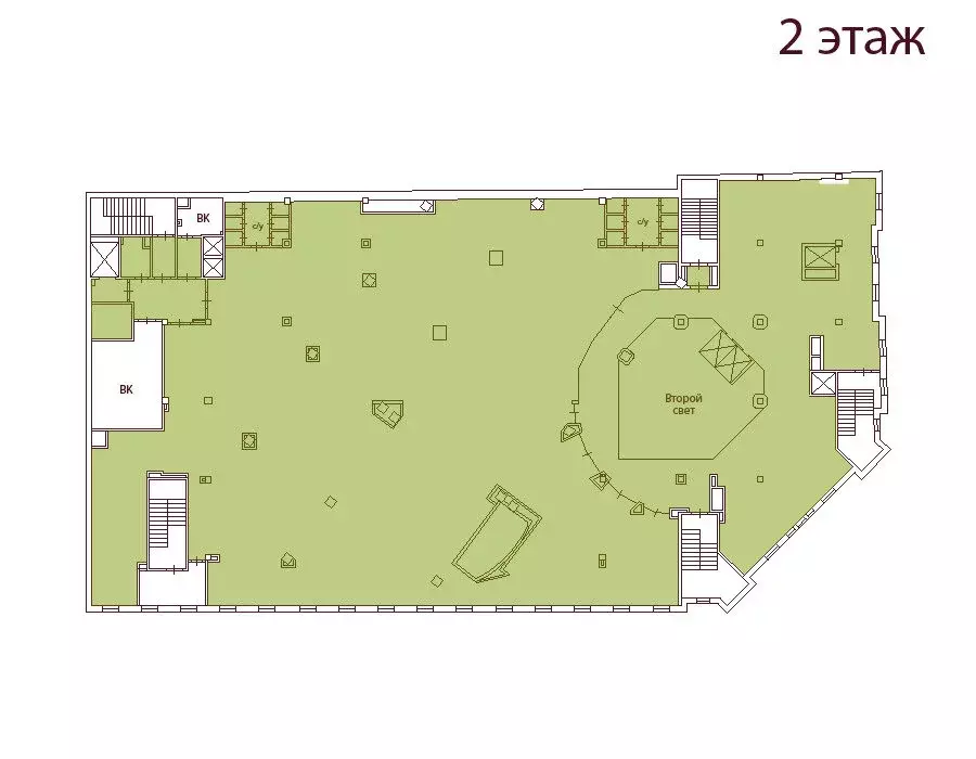 Офис (1426.4 м) - Фото 1