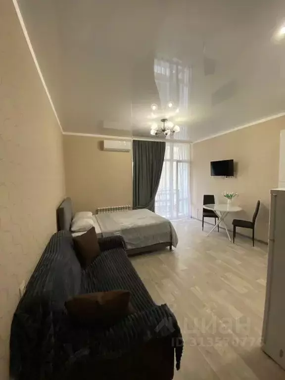 Студия Краснодарский край, Сочи Мамайка мкр, ул. Волжская, 77 (30.0 м) - Фото 1