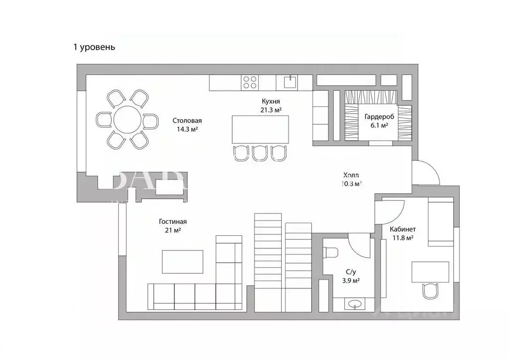 6-к кв. Москва Таманская ул., 3с2 (420.0 м) - Фото 1