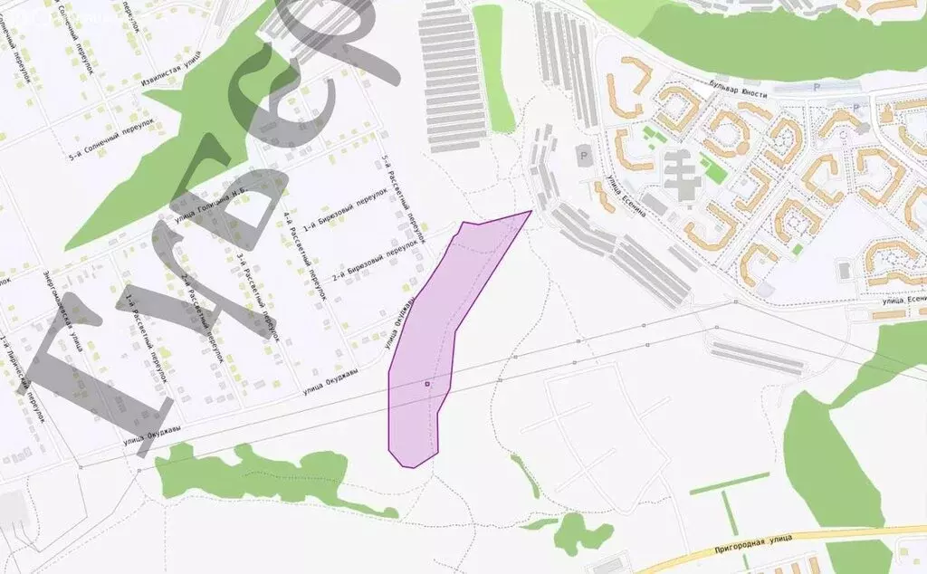 Участок в Белгород, микрорайон Репное, улица Булата Окуджавы (78.75 м) - Фото 1