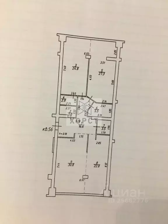 3-к кв. Ставропольский край, Ставрополь ул. Мира, 285 (140.0 м) - Фото 2