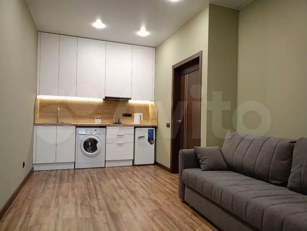 1-к. квартира, 33,8 м, 9/9 эт. - Фото 0