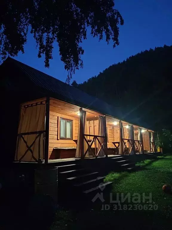 Дом в Алтай, Майминский район, Соузгинское с/пос, пос. Турбаза Юность ... - Фото 0