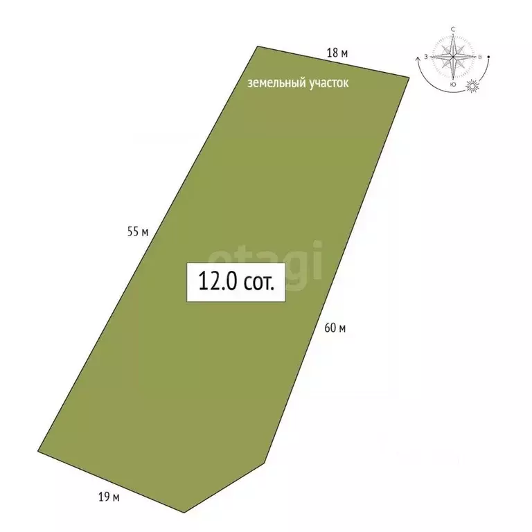 Участок в Алтай, Майминский район Р-256 Чуйский тракт, 453-й км (12.0 ... - Фото 1