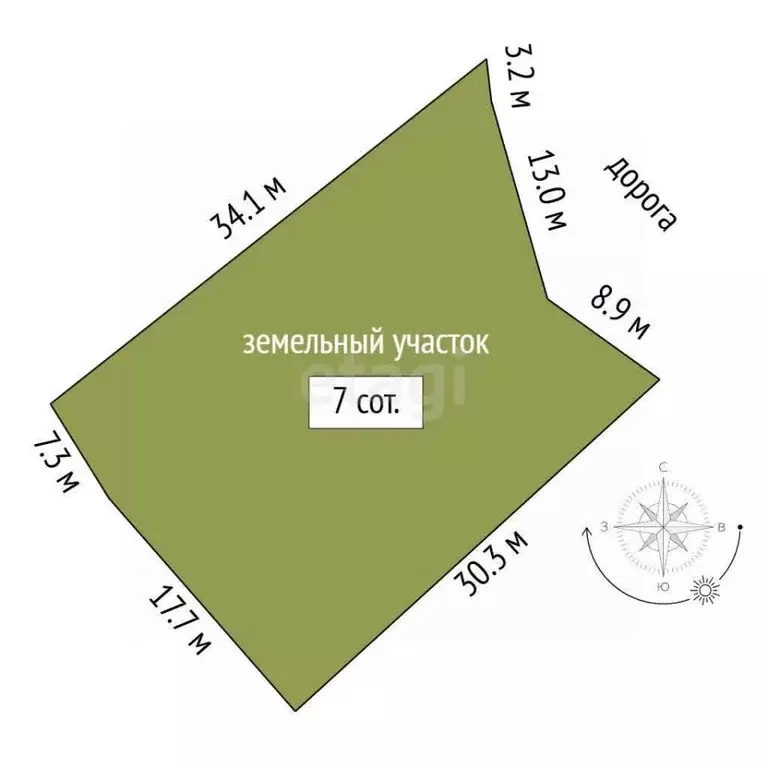 Участок в Башкортостан, Стерлитамакский район, Наумовский сельсовет, ... - Фото 1