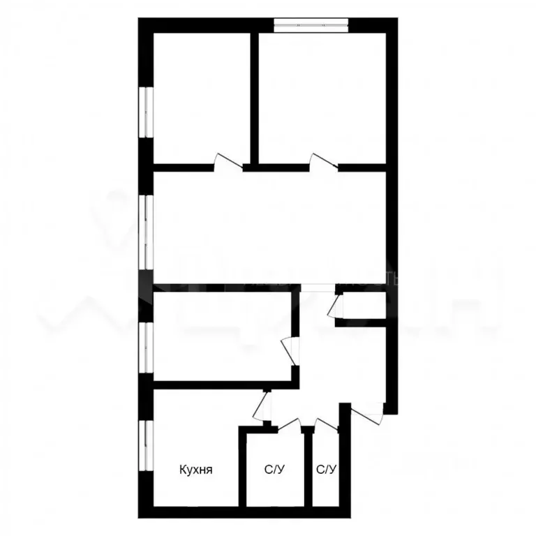 4-к кв. Татарстан, Альметьевск ул. Ленина, 103 (60.0 м) - Фото 2