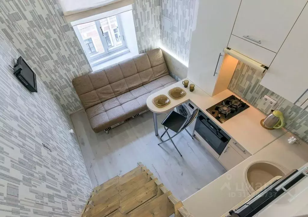 Студия Санкт-Петербург Гончарная ул., 24 (19.0 м) - Фото 0
