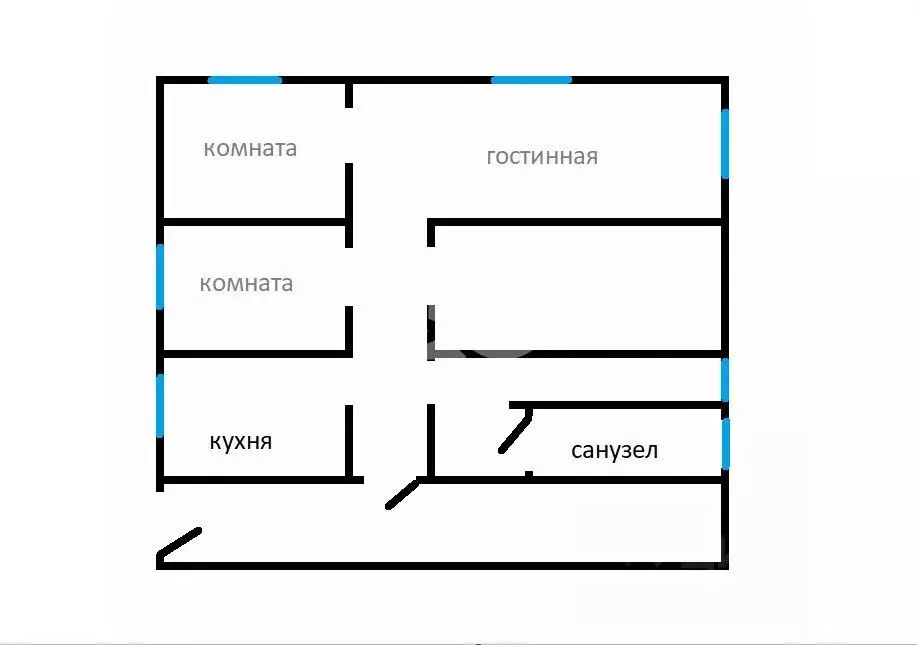 Дом в Новосибирская область, Чулымский район, с. Серебрянское ул. ... - Фото 2