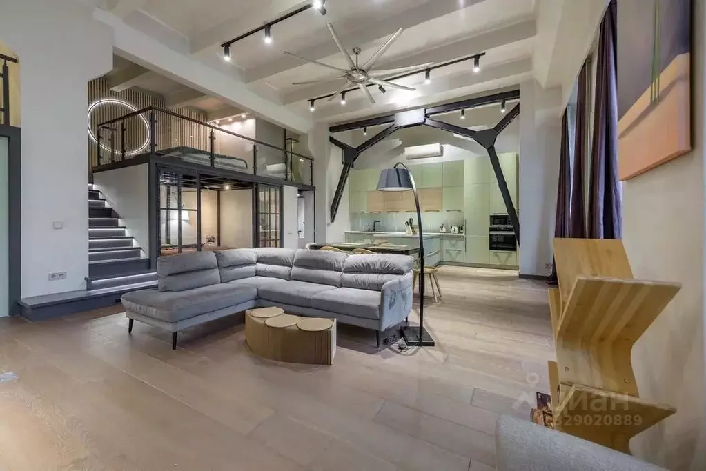 Студия Москва ул. 3-я Ямского Поля, 9 (91.5 м) - Фото 2