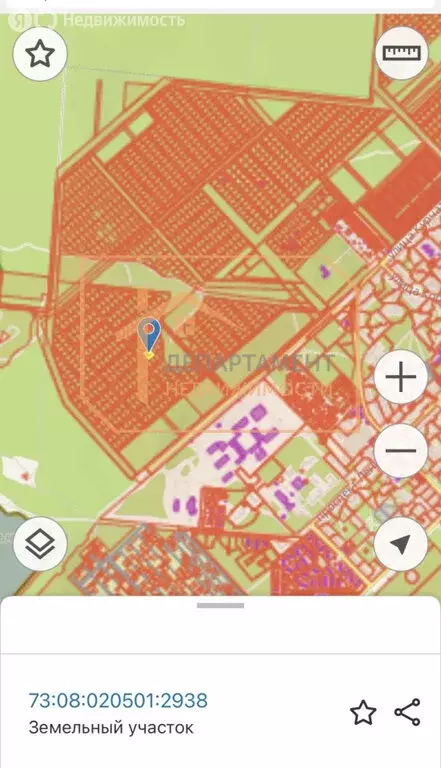 Участок в Димитровград, улица Курчатова (10 м) - Фото 2