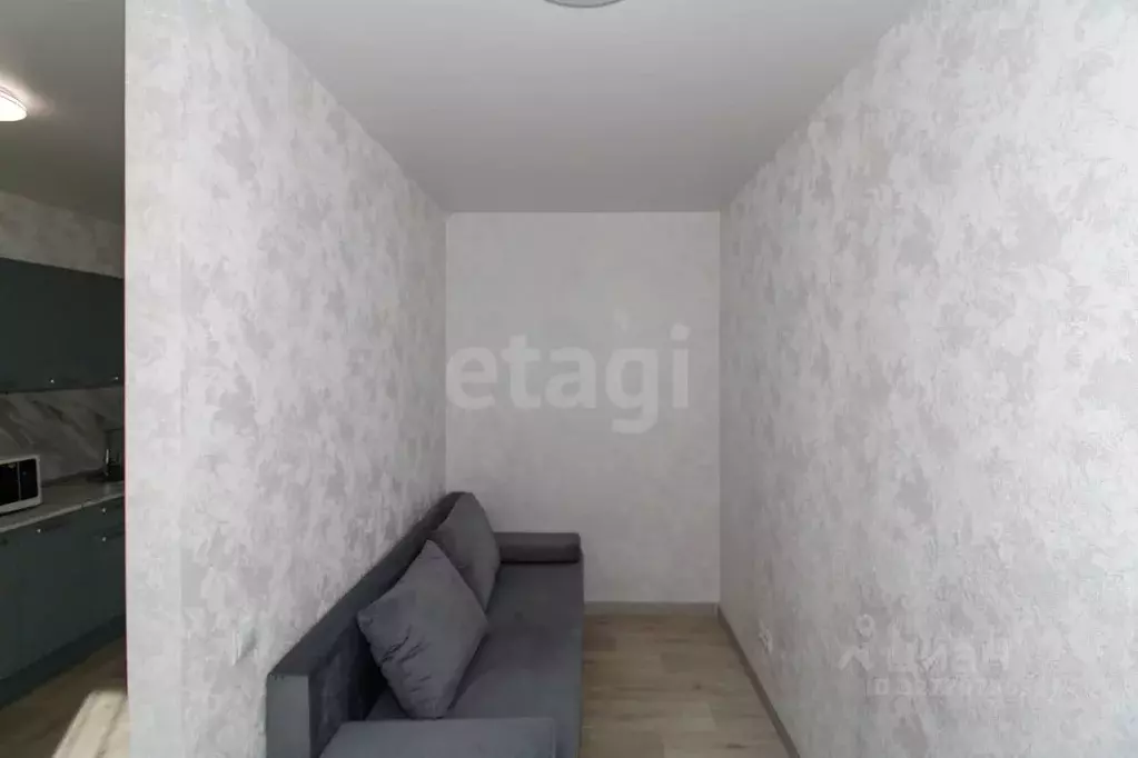 Студия Тюменская область, Тюмень ул. Анатолия Клиндюка, 6 (24.5 м) - Фото 1