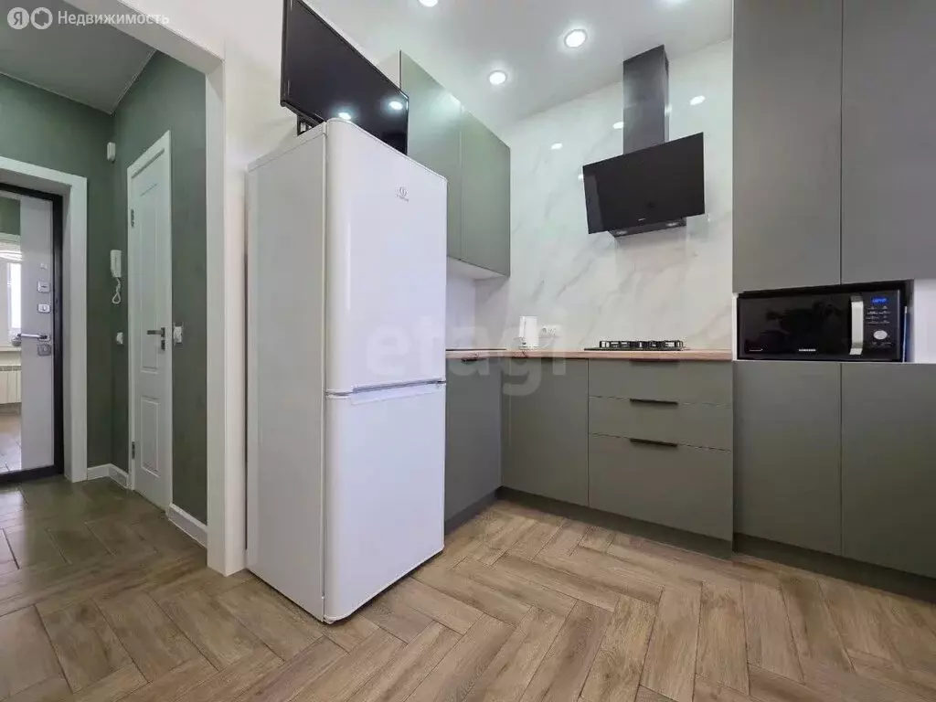 Квартира-студия: село Семёновка, Молодёжная улица, 17 (27 м) - Фото 1