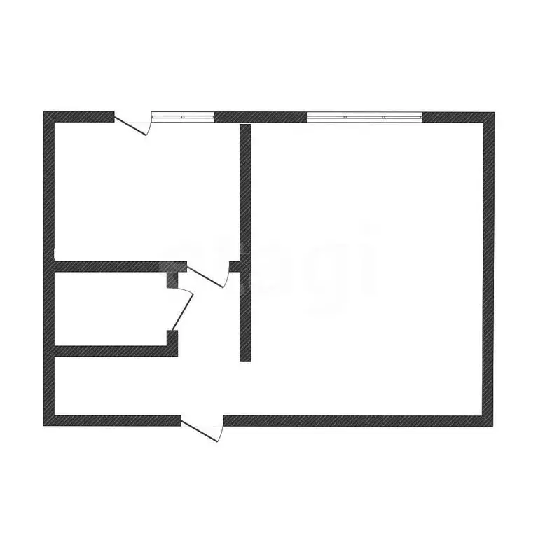1-комнатная квартира: Казань, улица Кул Гали, 26 (34.7 м) - Фото 0