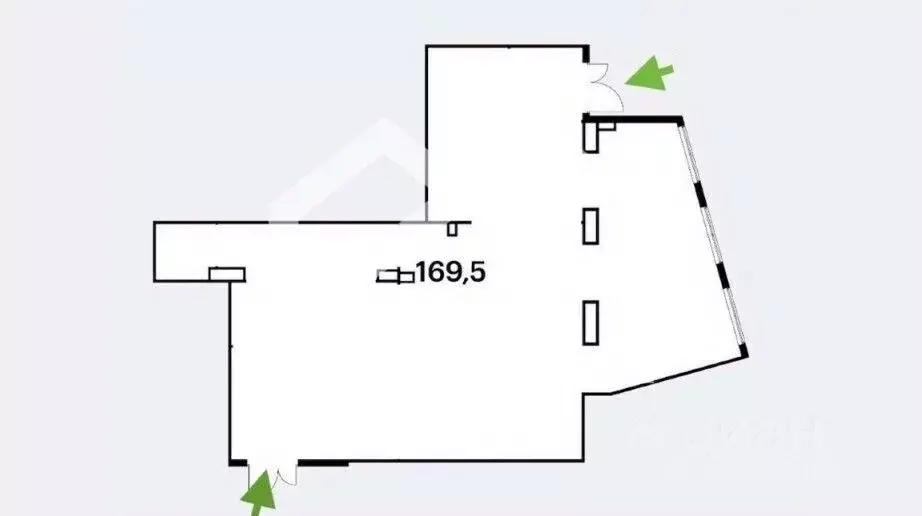 Торговая площадь в Москва Варшавское ш., 282к2 (170 м) - Фото 2