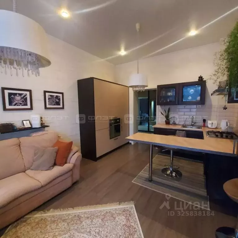 1-к кв. Татарстан, Казань ул. Маяковского, 4 (52.0 м) - Фото 2