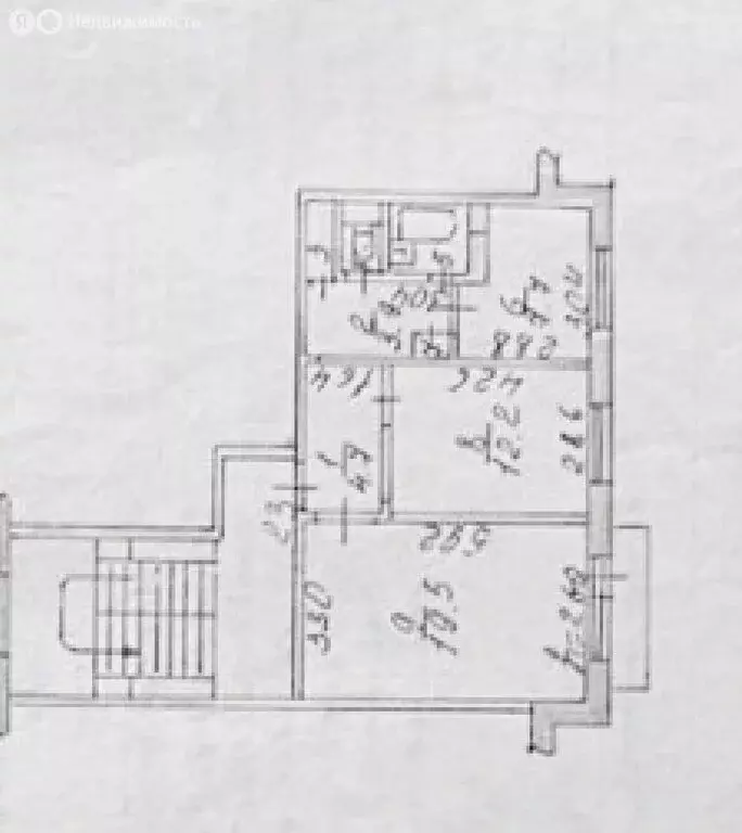 2-комнатная квартира: Благовещенск, Комсомольская улица, 87 (53.2 м) - Фото 1